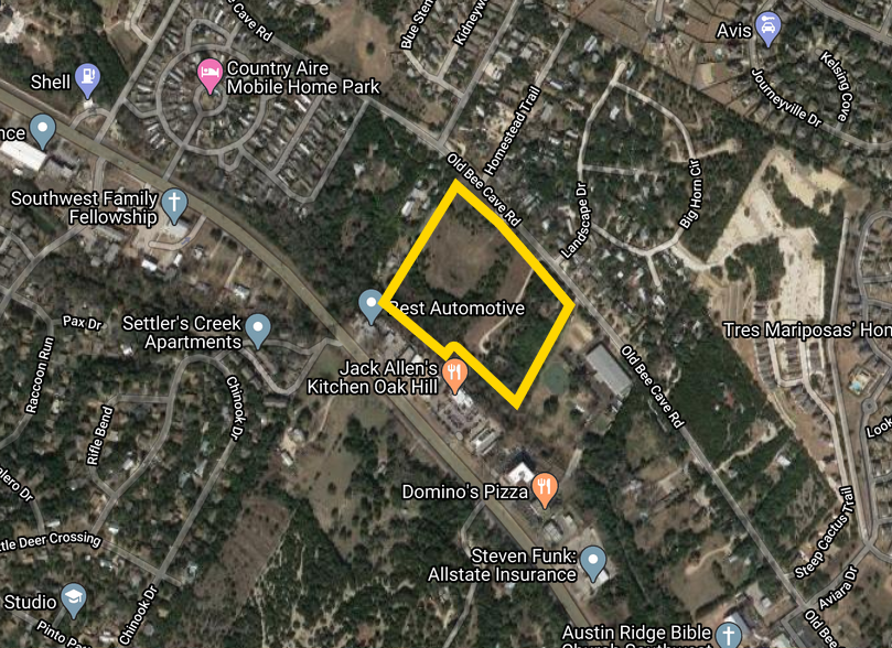 14 Acres on Old Bee Cave Road – SOLD